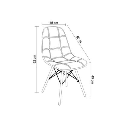 Imagem de Kit 2 Cadeiras Botone Eiffel