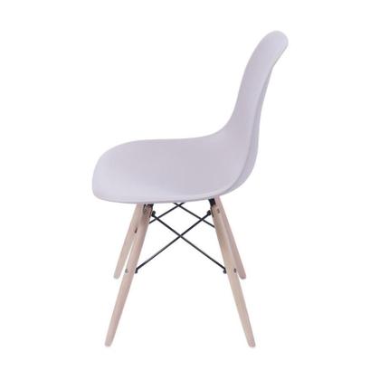 Imagem de Kit 2 Cadeiras Boxbit Dkr Eames Base Em Madeira Fendi