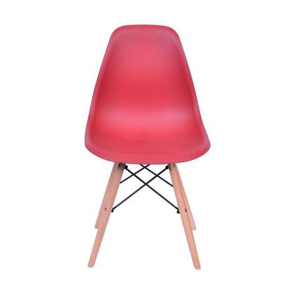 Imagem de Kit 2 Cadeiras Boxbit Dkr Eames Base Em Madeira Telha