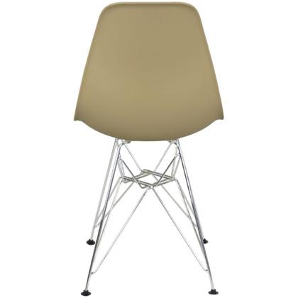 Imagem de Kit 2 Cadeiras Charles Eames Eiffel Base Metal Cromado