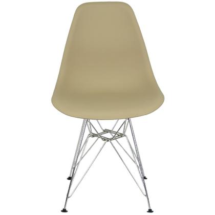 Imagem de Kit 2 Cadeiras Charles Eames Eiffel Base Metal Cromado