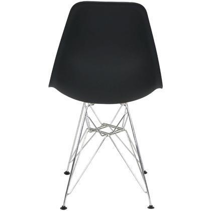 Imagem de Kit 2 Cadeiras Charles Eames Eiffel Base Metal Cromado
