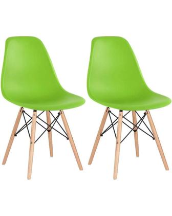 Imagem de Kit 2 Cadeiras Charles Eames Verde