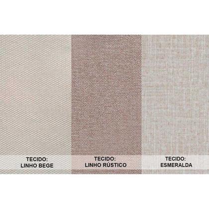 Imagem de Kit 2 Cadeiras de Cozinha Dafne 2 Un Madeira Capuccino/Linho Capuccino - Rufato