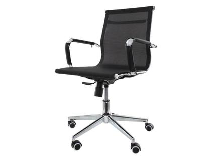 Imagem de Kit 2 Cadeiras De Escritório Diretor Charles Eames Mesh Preta