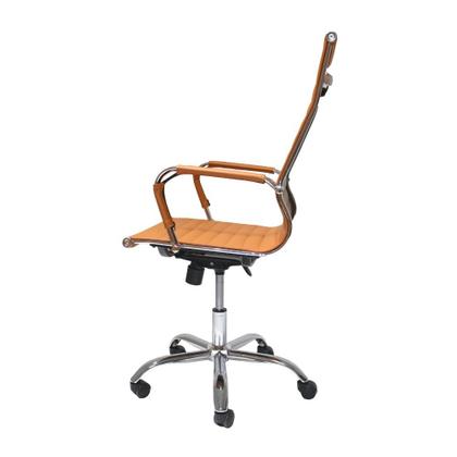 Imagem de Kit 2 Cadeiras De Escritório Presidente Stripes Caramelo