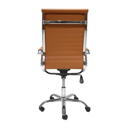 Imagem de Kit 2 Cadeiras De Escritório Presidente Stripes Caramelo