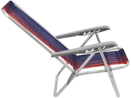 Imagem de Kit 2 Cadeiras de Praia Reclinável Tramontina 