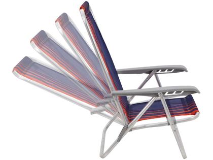 Imagem de Kit 2 Cadeiras de Praia Reclinável Tramontina 