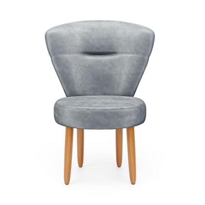 Imagem de Kit 2 Cadeiras Decorativa para Penteadeira Maquiagem Sala de Jantar Camarim Confortável Resistente Pés palito