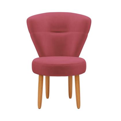 Imagem de Kit 2 Cadeiras Decorativa para Penteadeira Maquiagem Sala de Jantar Camarim Confortável Resistente Pés palito