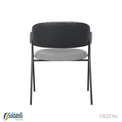 Imagem de Kit 2 Cadeiras Design Toulouse Júlia Base Champagne Bouclé Nude ou Base Preta em Várias Cores - Fratini