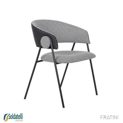 Imagem de Kit 2 Cadeiras Design Toulouse Júlia Base Champagne Bouclé Nude ou Base Preta em Várias Cores - Fratini