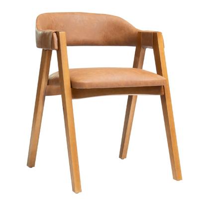 Imagem de Kit 2 Cadeiras Escandinavas Malaga Ergonomica Organica Madeira Maciça Sala de Jantar Estar Escritório Espera