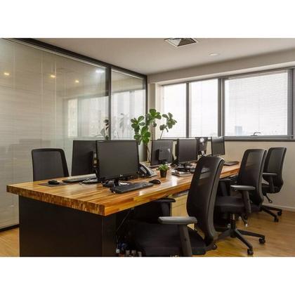 Imagem de Kit 2 Cadeiras Escritório Diretor Giratória Ergonômica NR17 Shanghai