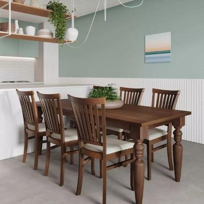 Imagem de KIT 2 Cadeiras Espanha Castanho Canela Várias Cores - Datelli Design