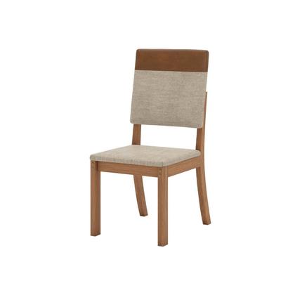 Imagem de Kit 2 Cadeiras Estofadas para Mesa de Jantar Milla Plus