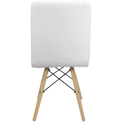 Imagem de Kit 2 Cadeiras Gomos Eiffel Eames Fitz Dublin Estofada Base