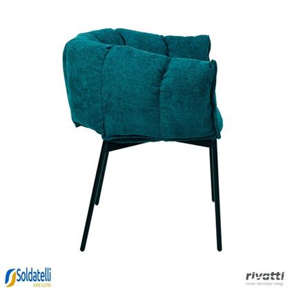 Imagem de Kit 2 Cadeiras Joy Estofada em Tecido Bouclé Várias Cores - Rivatti