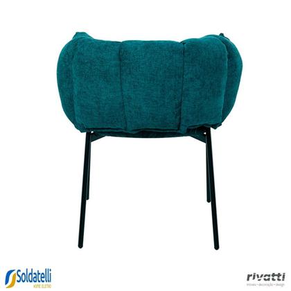 Imagem de Kit 2 Cadeiras Joy Estofada em Tecido Bouclé Várias Cores - Rivatti