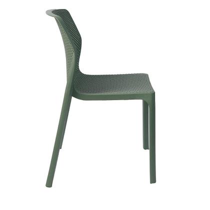 Imagem de Kit 2 Cadeiras Laryssa Polipropileno Mesa Jantar Cozinha Varanda Jardim Piscina Escritório