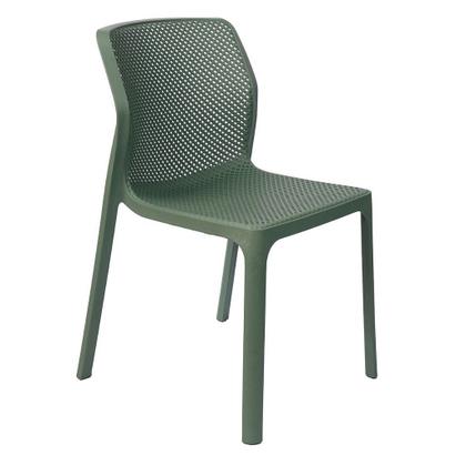 Imagem de Kit 2 Cadeiras Laryssa Polipropileno Mesa Jantar Cozinha Varanda Jardim Piscina Escritório