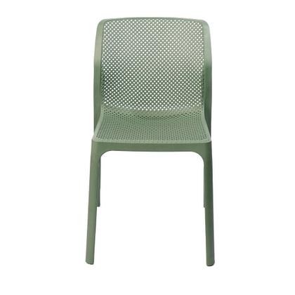 Imagem de Kit 2 Cadeiras Laryssa Polipropileno Mesa Jantar Cozinha Varanda Jardim Piscina Escritório