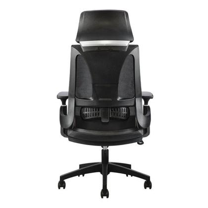 Imagem de Kit 2 Cadeiras Office Diretor Toledo com Apoia Cabeça e Braços 3d Nr17