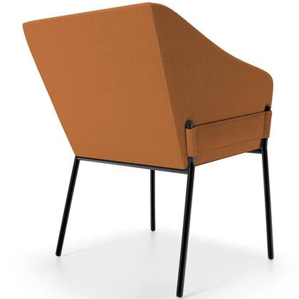 Imagem de Kit 2 Cadeiras Para Sala de Jantar Estar Living Olívia L02 Bouclê Terracota - Lyam Decor