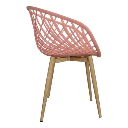 Imagem de Kit 2 Cadeiras Poltrona Clarice Sidera Nest Web C/ Apoio De Braço