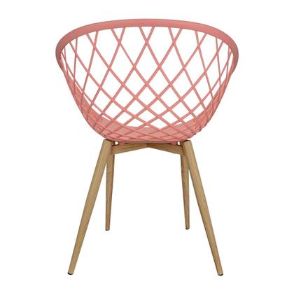 Imagem de Kit 2 Cadeiras Poltrona Clarice Sidera Nest Web C/ Apoio De Braço