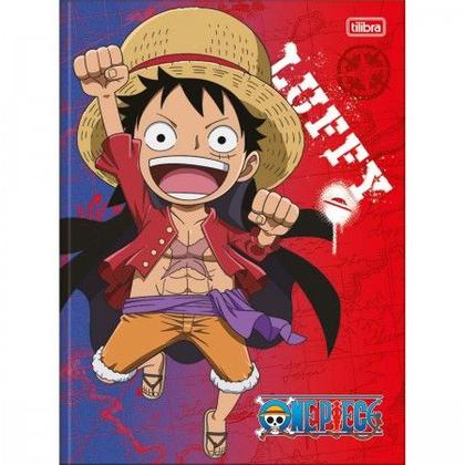 Imagem de Kit 2 Caderno Brochurão Capa Dura One Piece 80 Folhas - Tilibra