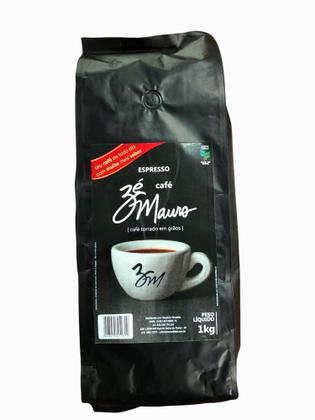 Imagem de Kit 2 Café Torrado Em Grãos Espresso Zé Mauro Pacote 1kg