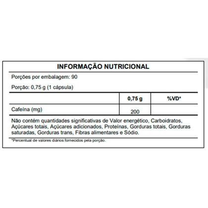 Imagem de Kit 2 Cafeína Dux 200mg 90 Cápsulas