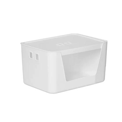 Imagem de Kit 2 Caixa Organizadora 18 Litros 13 Litros Com Tampa