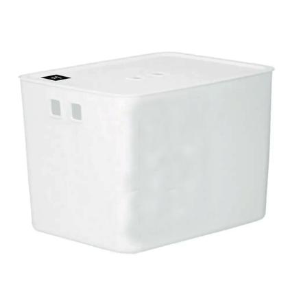 Imagem de Kit 2 Caixa Organizadora 18 Litros 13 Litros Com Tampa