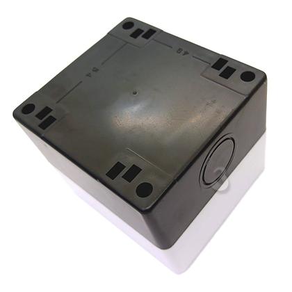 Imagem de Kit 2 Caixa Vazia com 1 Furo para Botoeira Botão Led Interruptor de 22mm Sobrepor