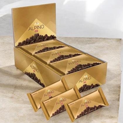 Imagem de Kit 2 Caixas Chocolate Alpino Tablete c/ 22un de 25g Nestlé