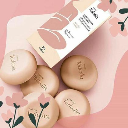 Imagem de Kit 2 caixas de sabonete Natura Tododia Alecrim e sálvia e Noz Peçã e Cacau total 10 Unidades