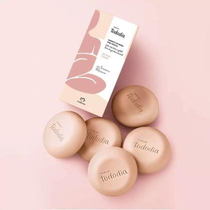 Imagem de Kit 2 caixas de sabonete Natura Tododia Alecrim e sálvia e Noz Peçã e Cacau total 10 Unidades