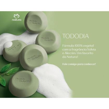 Imagem de Kit 2 caixas de sabonete Natura Tododia Alecrim e sálvia e Noz Peçã e Cacau total 10 Unidades.