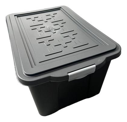 Imagem de Kit 2 Caixas Organizadoras Multiuso Container 70 Litros