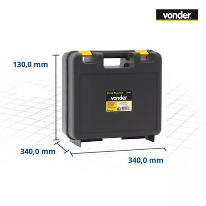Imagem de Kit 2 Caixas plástica ou maleta plástica VD-6002 - Vonder