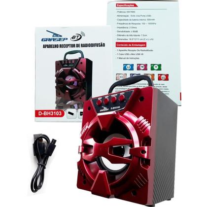 Imagem de Kit 2 Caixinhas Caixas Som Portátil Sem Fio Bluetooth Celular Rádio Fm Usb Pen Drive Mp3 Entrada Cartão Sd Amplificada