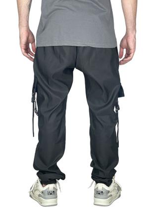 Imagem de Kit 2 Calça Gringa Estampada Modelo Trapper Corta Vento 100% poliester Jogger Corta Vento StreetWear