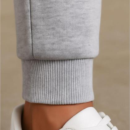 Imagem de Kit 2 Calça Jogger Masculina Moletom com Cós Elástico Conforto e Estilo Casual