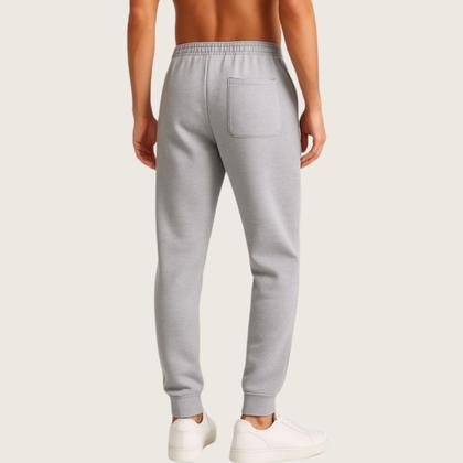 Imagem de Kit 2 Calça Jogger Masculina Moletom com Cós Elástico Conforto e Estilo Casual