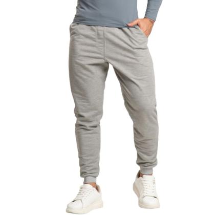 Imagem de KIT 2 Calça Jogger Moletom Flanelado Vekyo Roupa Para Inverno Moda Casual Masculina