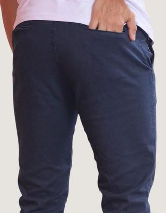 Imagem de Kit 2 Calça Sarja Masculina Calca Masculino Com Lycra Elastano
