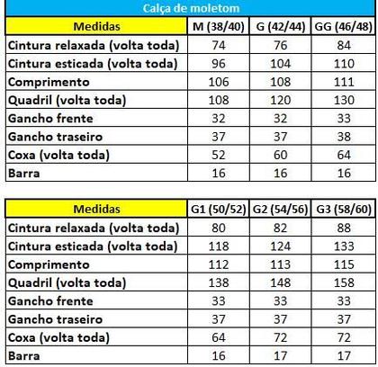 Imagem de Kit 2 Calças de moletom masculina M ao Plus Size flanelada 3 bolsos